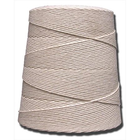 T.W. EVANS CORDAGE CO INC T.W. Evans Cordage 07-240 24 Poly Cotton Twine with 2.5 Pound Cone with 1950 ft. 07-240